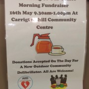 Carrigtwohill Community Defibrillator Coffee Morning Fundraiser
